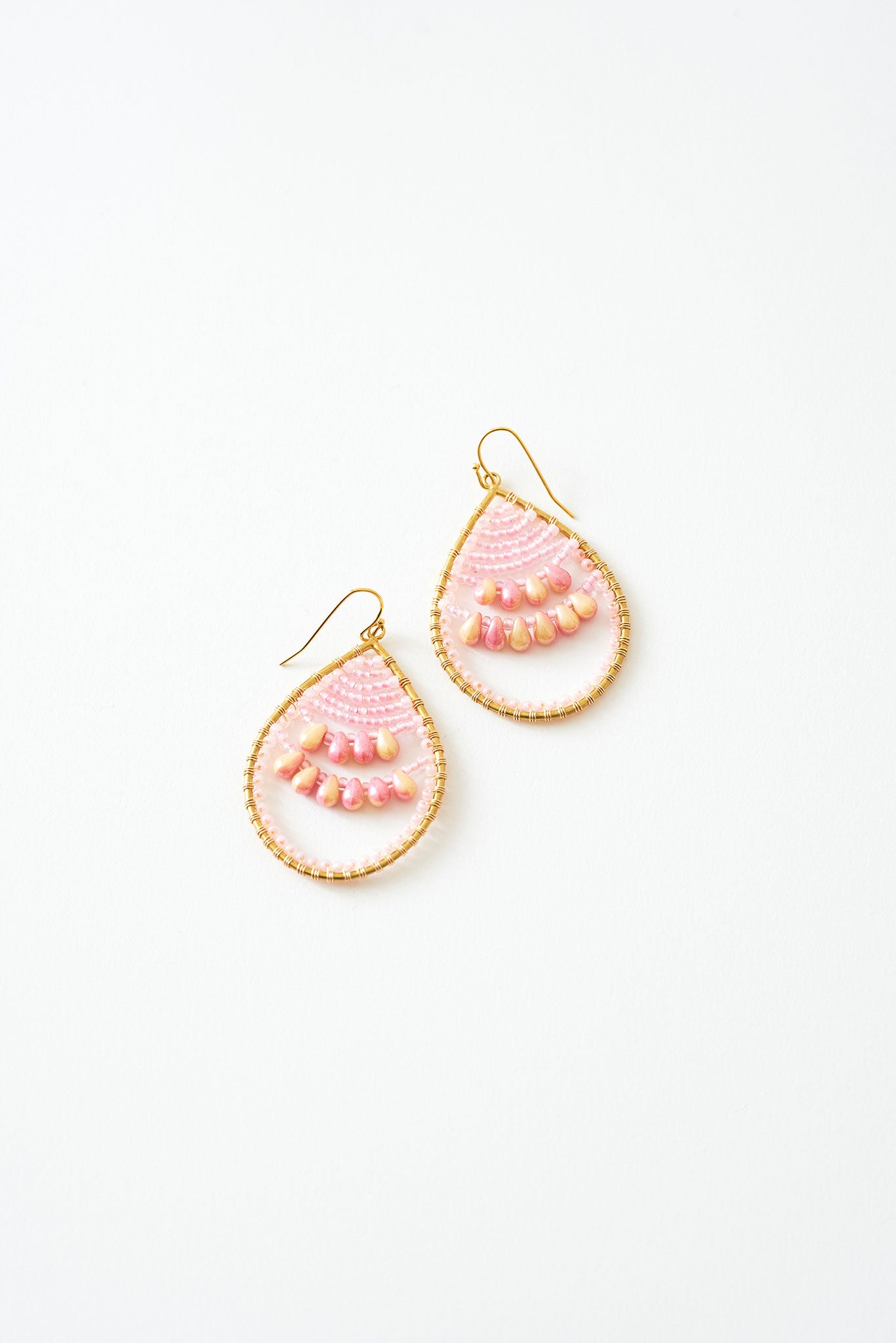 Drop Pierce (Peach)