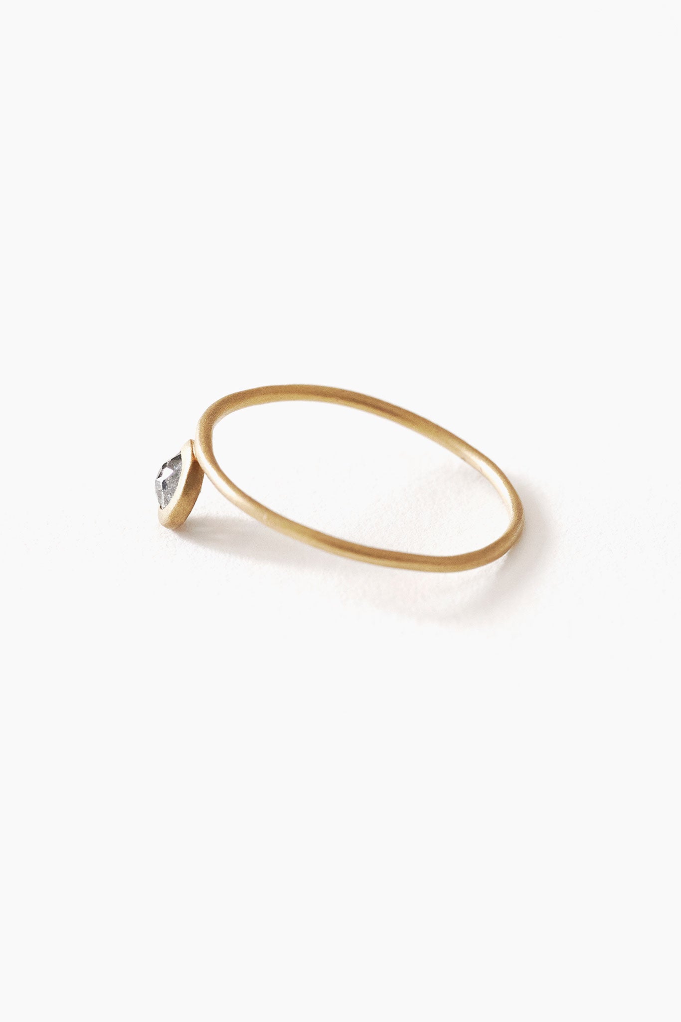 Gray Diamond Ring