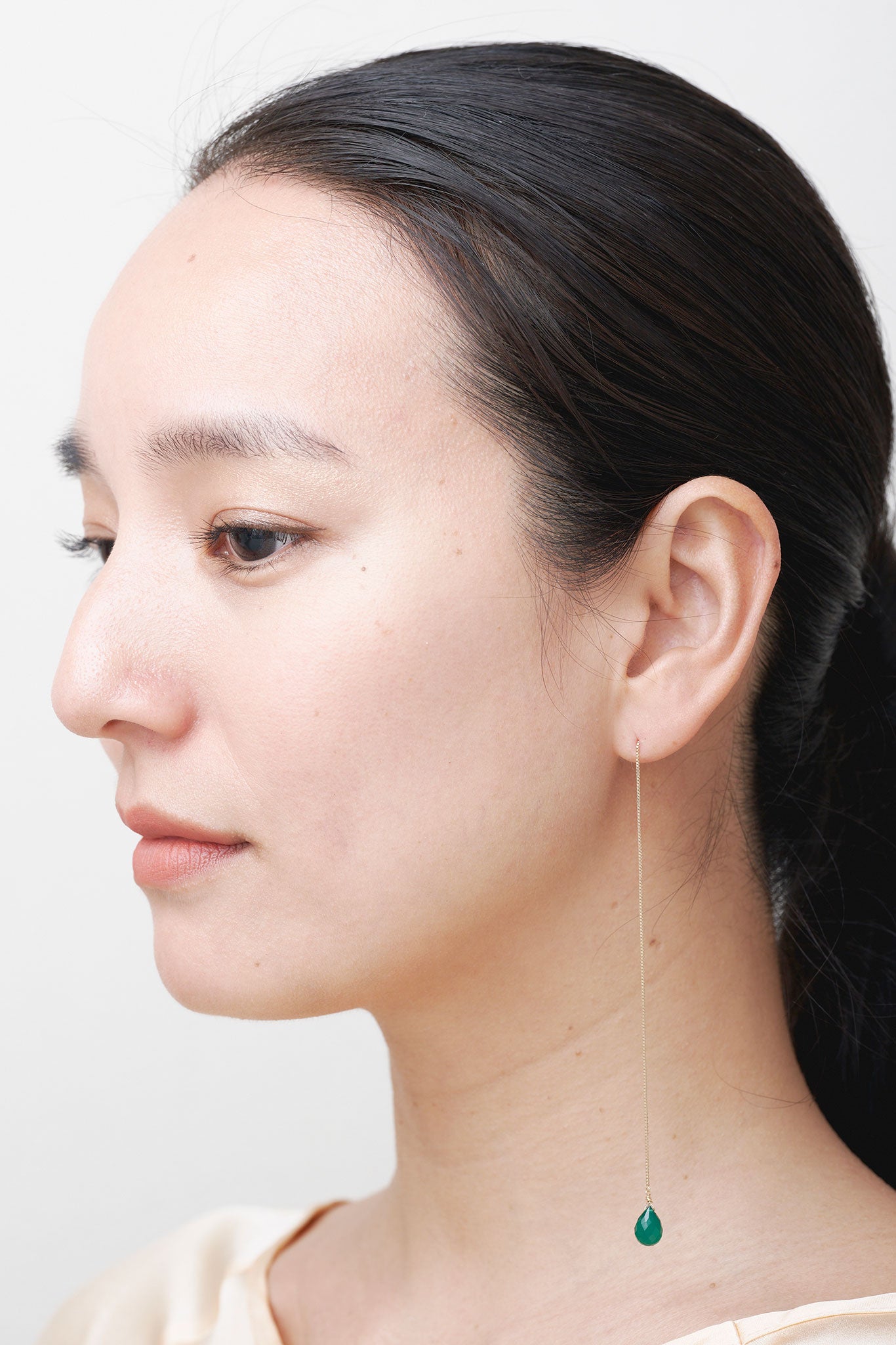 光滑皮爾斯金/紫紅色粉玉髓