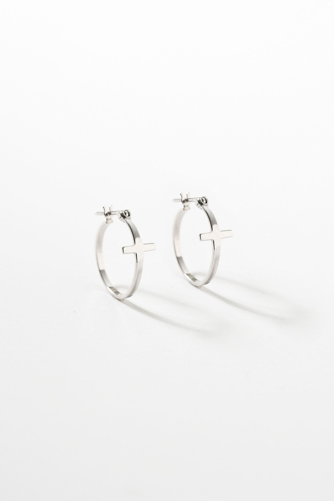 Cross Hoop Pierce