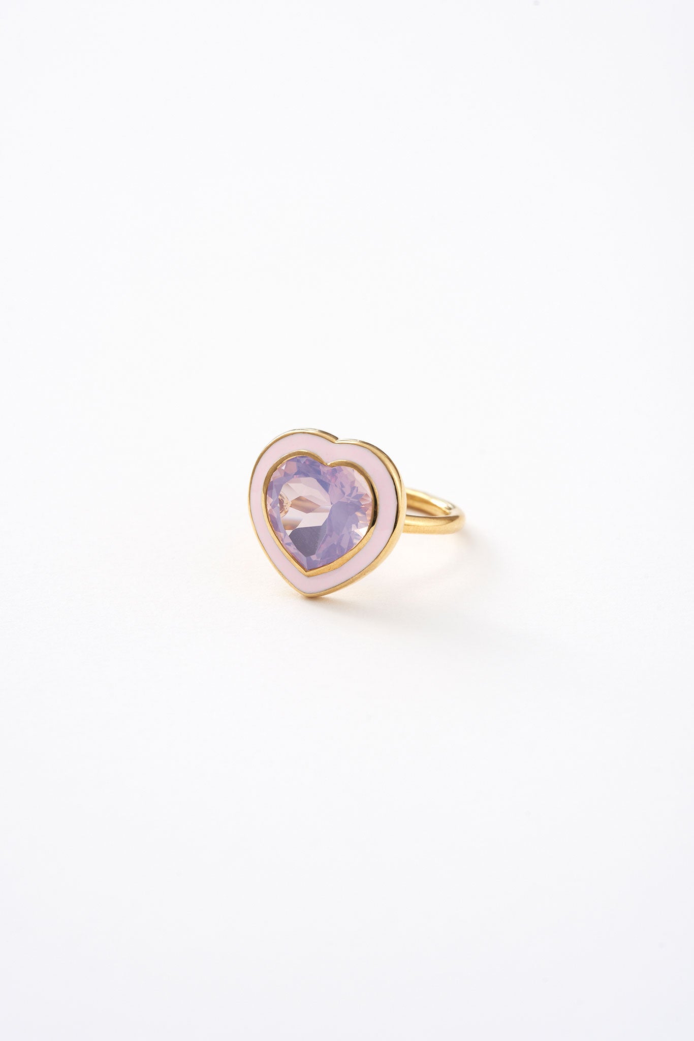 Heart Color Ring (Pink)