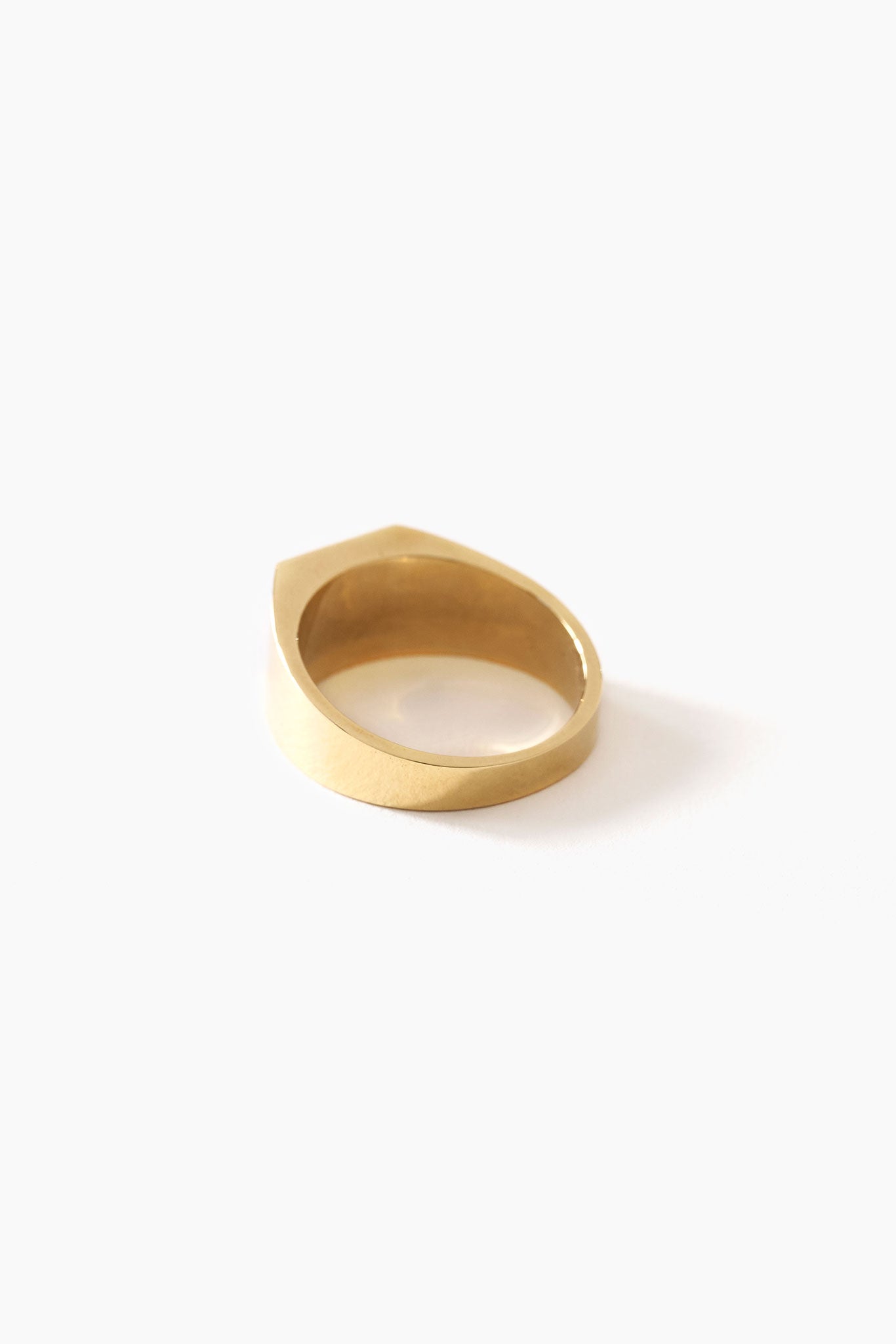 Slice Cut Stone Ring (Small)