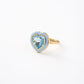 Heart Color Ring (Sky Blue)