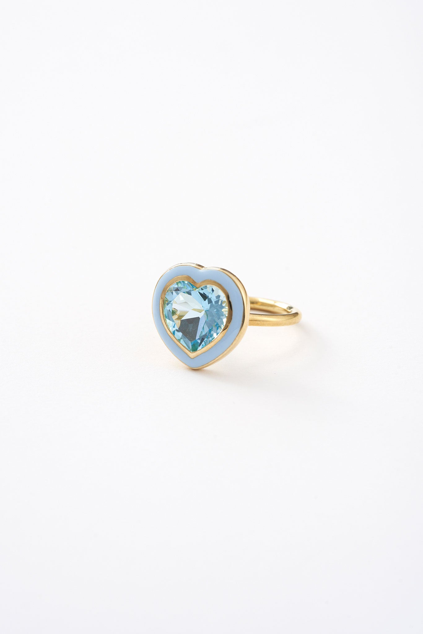 Heart Color Ring (Sky Blue)