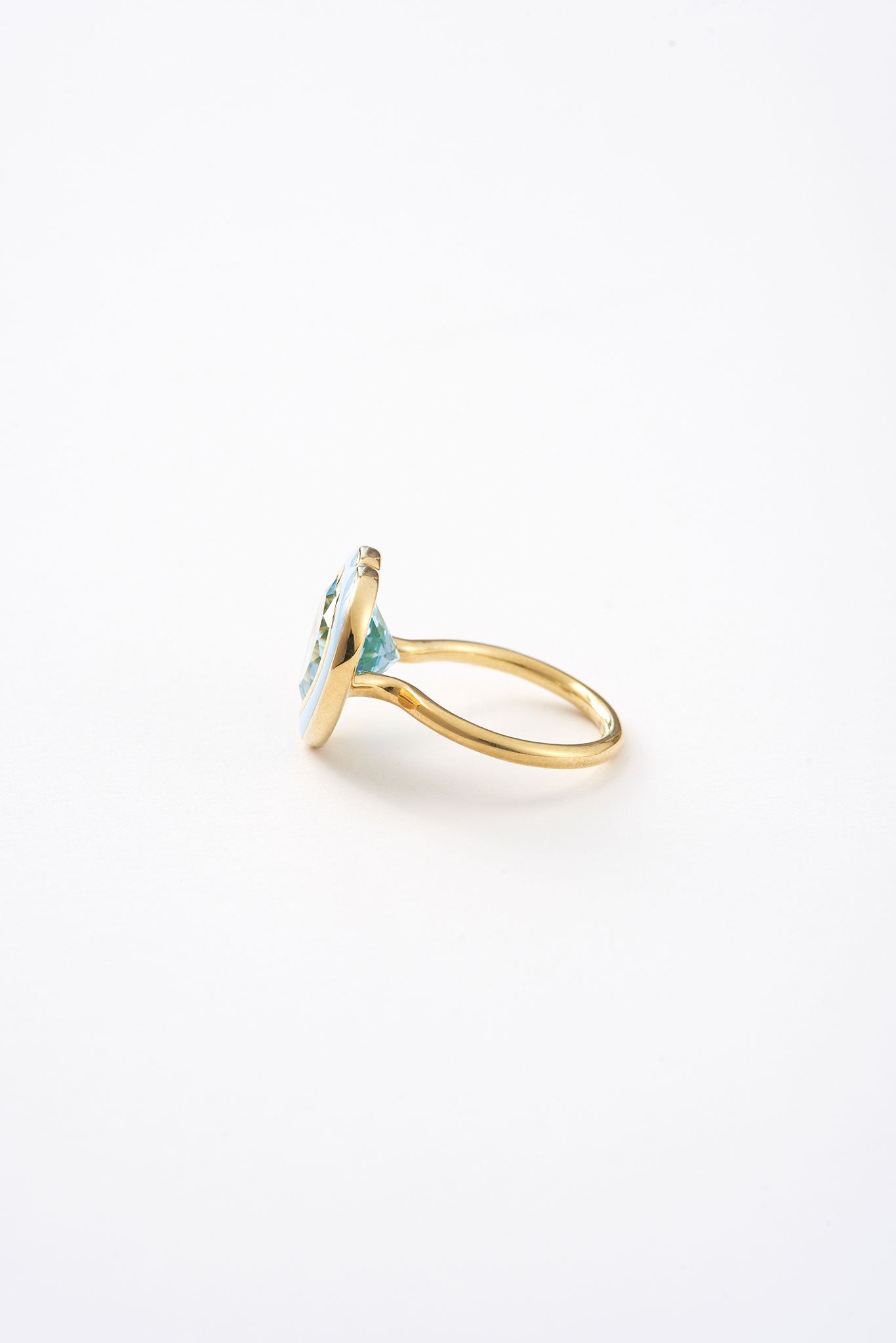 Heart Color Ring (Sky Blue)